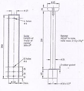 Standard Proctor Rammer 2.5kg