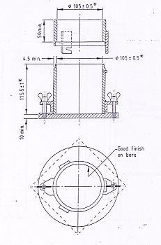 1 Litre Mould for Standard Proctor